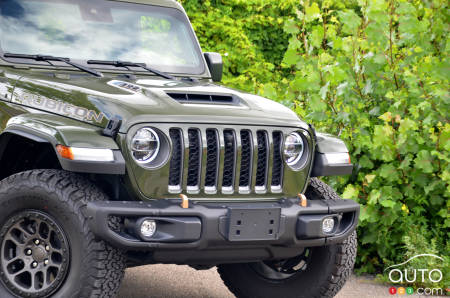 2022 Jeep Wrangler Rubicon 392, front grille